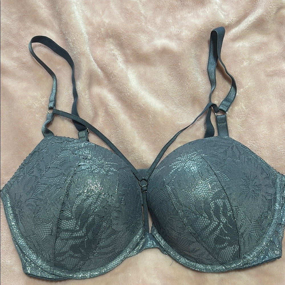 Victoria's Secret Very Sexy Push Up Gray Full-Coverage Bra with Molded Cups